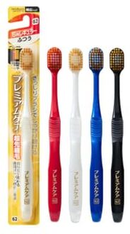 Premium Care Toothbrush 6 Row Regular Normal No.62 1 pc - Random Color