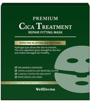 Premium Cica Treatment Repair Fitting Mask Set 2025 Version - 25g x 4 pcs