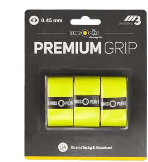 Premium Grip Verpakking 3 Stuks-Geel - nosize