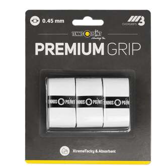 Premium Grip Verpakking 3 Stuks-Wit - nosize