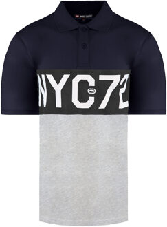 Premium Heren Navy Poloshirt - maat Donkergrijs