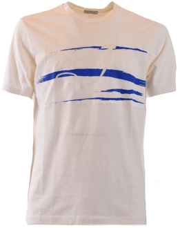 Premium Heren T-Shirt, Verhoog Je Casual Stijl Jacob Cohën , White , Heren - 2Xl,Xl