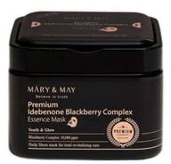 Premium Idebenone Blackberry Complex Essence Mask - Gezichtmasker