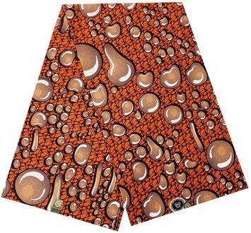 Premium Katoen Echte Wax Prints Stof Ankara Real Wax 6 Yards Afrikaanse Stof Voor Naaien Pagne Indonisia Batik