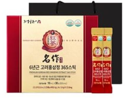 Premium Korean Red Ginseng Extract 365 Stick 10ml x 30 sticks