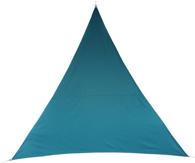 Premium kwaliteit schaduwdoek/zonnescherm Shae driehoek blauw 4 x 4 x 4 meter