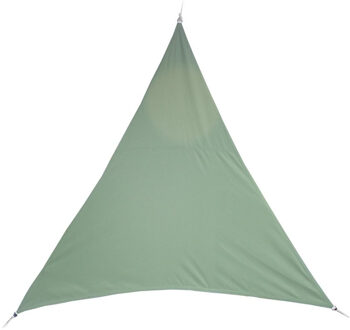 Premium kwaliteit schaduwdoek/zonnescherm Shae driehoek groen 3 x 3 x 3 meter
