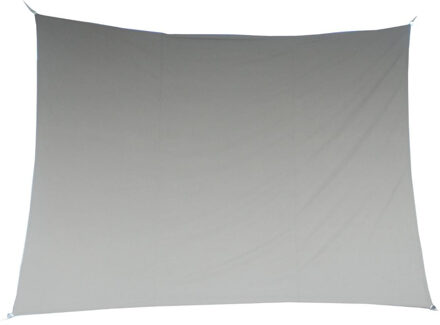 Premium kwaliteit schaduwdoek/zonnescherm Shae rechthoekig beige 3 x 4 meter