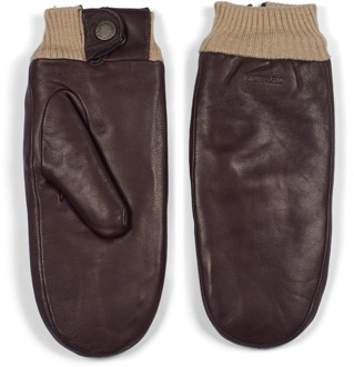 Premium Leren Handschoenen in Donkerbruin Howard London , Brown , Heren - 8 In,8 1/2 In,7 In,7 1/2 IN