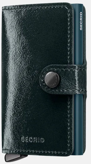 Premium Miniwallet pasjeshouder Naplak Bottle Green + Donkergroen - No Size