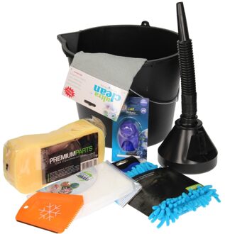 Premium Parts Auto Schoonmaakset 11-delig