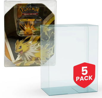 Premium - PET Pokemon Tin Protector EU Tins (5 stuks)