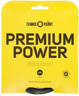 Premium Power Set Snaren 12m-Zwart - 1.20