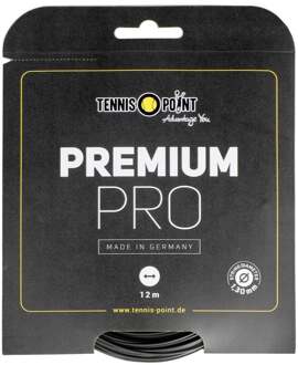 Premium Pro Set Snaren 12m zwart - 1.20