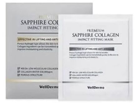 Premium Sapphire Collagen Impact Fitting Mask Set 25g x 4 pcs