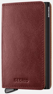 Premium Slimwallet pasjeshouder Basco Brown + Bruin