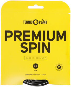 Premium Spin Set Snaren 12m-Zwart - 1.25,1.30