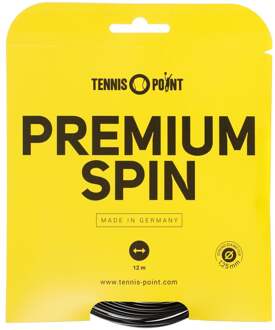 Premium Spin Set Snaren 12m-Zwart - 1.25