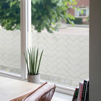 Premium Statische Folie Fisbone 45x150 Cm