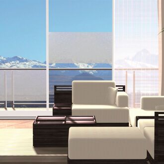 Premium Statische Glasfolie Clouds 45x150cm