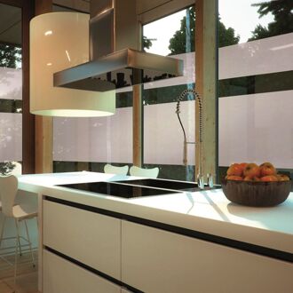 Premium Statische Glasfolie Mist 45x150cm