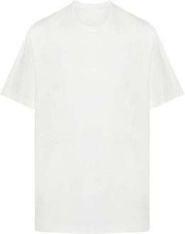 Premium T-shirt met korte mouwen in Off White Y-3 , White , Heren - M,S,Xs