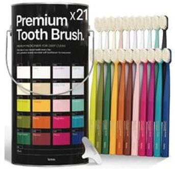 Premium Toothbrush Set 21 pcs