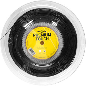 Premium Touch Rol Snaren 220m zwart - 1.20