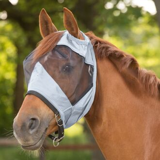 Premium - Vliegenmasker - Pony - Zilver