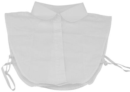 Premium Vrouwen Pure Kleur Kant Afneembare Revers Choker Ketting Overhemd Nep Valse Kraag 5