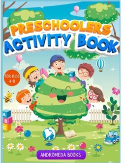 Preschoolers Activity Book For Kids 4-8 - Andromeda Books
