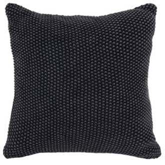 Present Time Cushion Dotted Knitted Grijs