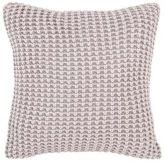 Present Time Cushion Topaz Knitted Grijs