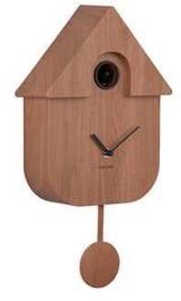 Present Time Karlsson - Wall Clock Modern Cuckoo Bruin