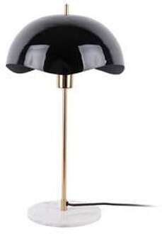 Present Time Leitmotiv - Table Lamp Waved Dome Zwart