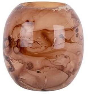 Present Time Vase Blended Sphere Bruin