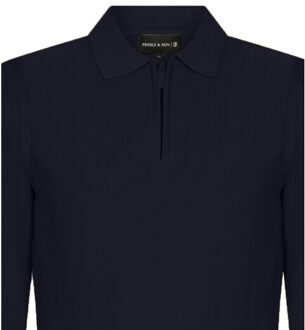 Presly & Sun Harry half zip - maat XXL Blauw