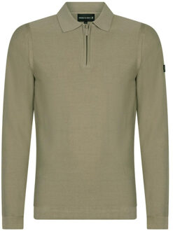 Presly & Sun Harry half zip pullover - maat 2XL Groen