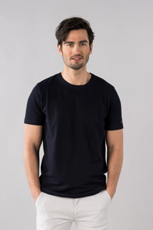 Presly & Sun Heren shirt david navy Blauw - L