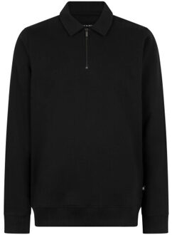 Presly & Sun Heren sweater dex black Zwart - L