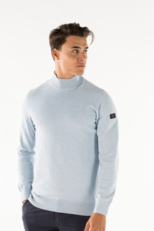 Presly & Sun Jordan mock turtle pullover Blauw