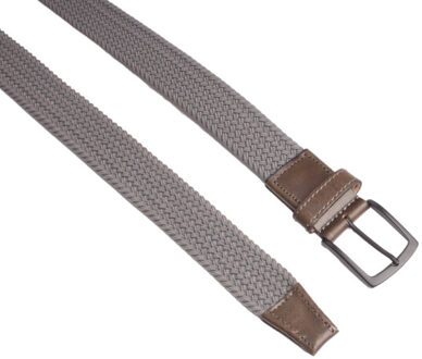 Presly & Sun Ps35-24 200 grey - gevlochten elastiek riem presly & - maat 95 Grijs