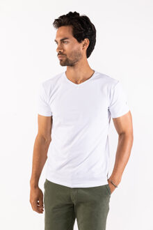 Presly & Sun Steve v-neck Wit