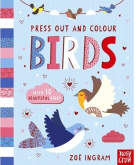 Press Out And Colour: Birds - Press Out And Colour