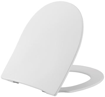 Pressalit 300 toiletzitting - 36x40cm - softclose & quickrelease - scharniermodel DM1 - Wit 1132000-dm1999