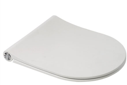 Pressalit Closetzitting Plieger Kansas by Pressalit Slim Compact met Lift-off en Softclose Mat Wit