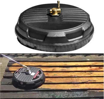 Pressure Washer Accessories Disc Power Washer Surface Cleaner 15 inches 3600PSI High Pressure Washer Rotary Surface Cleaner