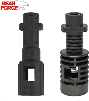 Pressure Washer Adapter Connector for Bosch(Old)/ Portland Lavor Champion Stewins Vax Lance to Karcher Car Washer Spray Gun