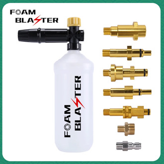 Pressure Washer Adjusable Foam Cannon Car Washer Snow Foam Lance High Pressure Soap Foamer Foam Generator Car Foam Cleaner Spray