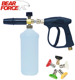 Pressure Washer Foam Gun Kit Car Washer Snow Foam Lance Water Gun Set Power Washer Foam Cannon Soap Gun High Pressure Foam Wash